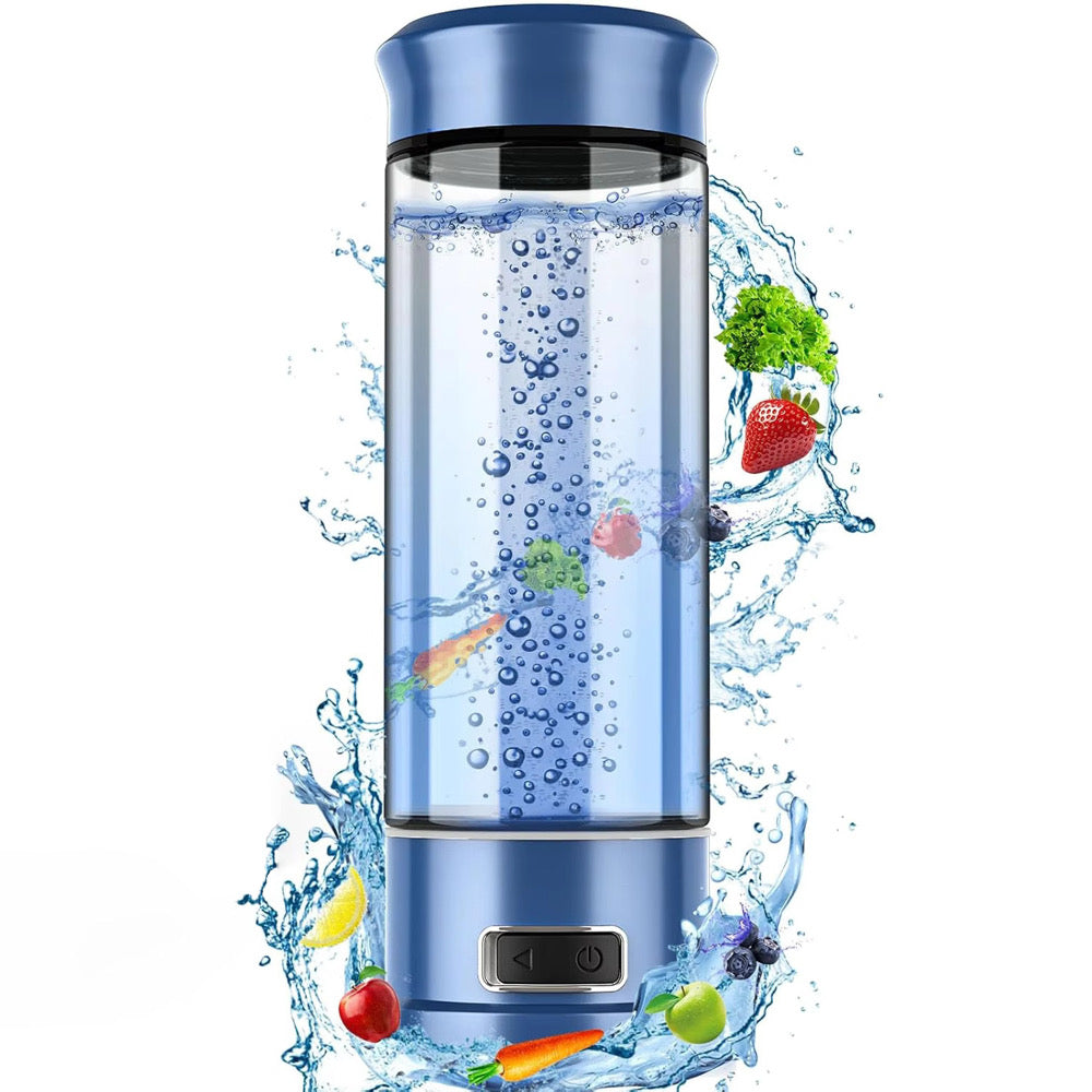 Hydrogen Water Bottle Generator, Portable Rechargeable aquahealth Hydrogen Water, Hydrogen Water Ionizer Machine, with SPE/PEM Technology, for Home Office Travel Fitness Drinking